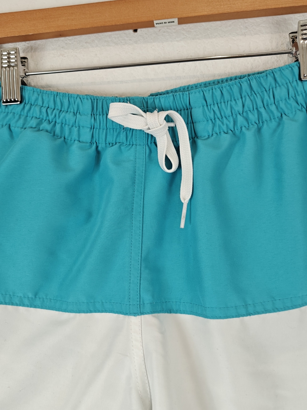 Chubbies Blue & White Colorblock Swim Trunks Men's Small 5" Inseam Beachcore - Picture 5 of 10